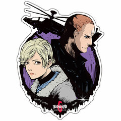 CAPCOM x B-SIDE LABEL Sticker Resident Evil Jake & Sherry