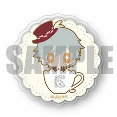 Meiji Tokyo Renka x Pikuto-chan Straw Marker I Charlie