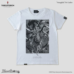 Bloodborne x TORCH TORCH / T-shirt Collection: Amygdala White Ladies' M