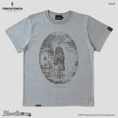 Bloodborne x TORCH TORCH / T-shirt Collection: Doll Heather Gray L