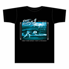 Street Fighter 2 Japan Exclusive Bottle T-shirt A / Black L