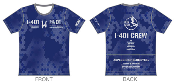 Arpeggio of Blue Steel Touring T-shirt (XL)
