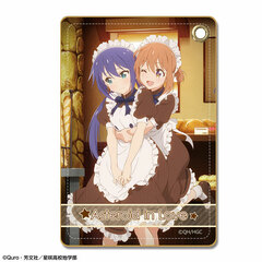 Asteroid in Love Leather Pass Case Design (Mira Konohata & Ao Manaka)