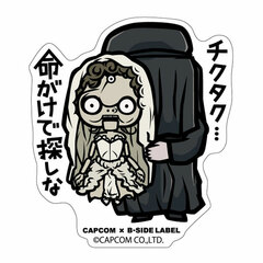 CAPCOM x B-SIDE LABEL Sticker Resident Evil Angie & Donna