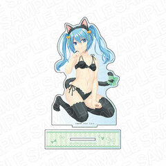 Aria the Scarlet Ammo Deka Acrylic Stand Nemo Rinkarun Cat Ear Lingerie ver.