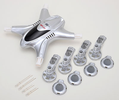 X300C Body Set [Silver]