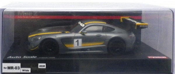 ASC MR03W-MM Mercedes AMG GT3 Gray/Yellow