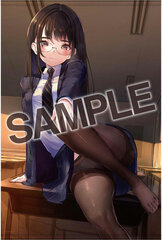 Kuro Tights WIDE Wall Scroll Collection 004 Ai Akasa