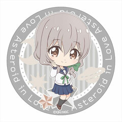 Asteroid in Love Puchichoko BIG Tin Badge Mari Morino