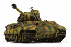1/24 27MHz BB Pellet Type Battle Tank King Tiger (Porsche Turret) BB