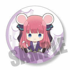 Charachhu! Tin Badge The Quintessential Quintuplets Nino Nakano