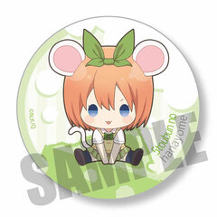 Charachhu! Tin Badge The Quintessential Quintuplets Yotsuba Nakano