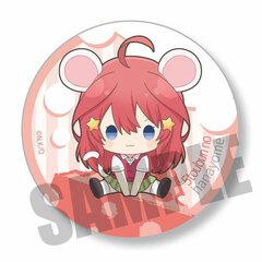 Charachhu! Tin Badge The Quintessential Quintuplets Itsuki Nakano