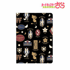 Cardcaptor Sakura: Clear Card Motif Pattern 4Pocket Pass Case (Black)