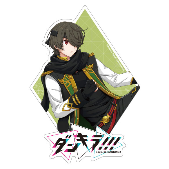 Dankira!!! Hologram Sticker Oboro Kiriyama