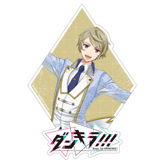 Dankira!!! Hologram Sticker Akira Shido