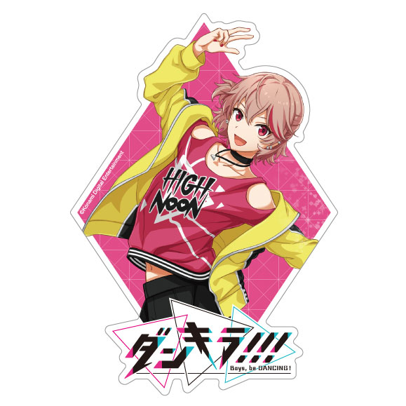 Dankira!!! Hologram Sticker Mahiru Hinata
