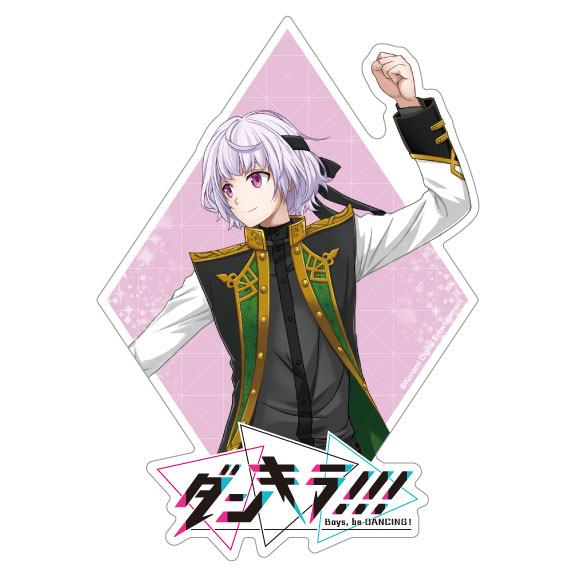 Dankira!!! Hologram Sticker Yukari Wakakusa