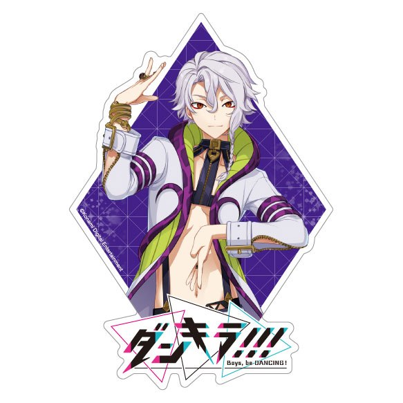 Dankira!!! Hologram Sticker Shiki Janome