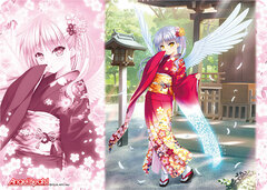 Character All Purpose Rubber Mat Angel Beats! 