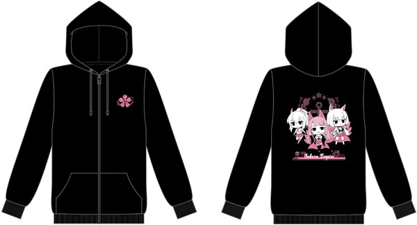 Azur Lane Character Print Hoodie Sakura Empire