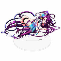 COSPA Depot Exclusive No Game No Life Zero New Illustration Cat Ear Schwi Super Deka Acrylic Stand M