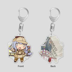 ChimaDol THE IDOLM@STER Million Live! Acrylic Keychain Tsumugi Shiraishi Gekijou Suspense ver.