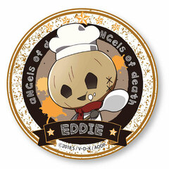 GochiChara Tin Badge Satsuriku no Tenshi Eddie