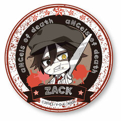GochiChara Tin Badge Satsuriku no Tenshi Zack