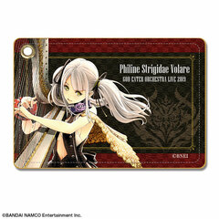 GOD EATER ORCHESTRA LIVE 2019 Leather Pass Case Design 05 (Philine Strigidae Volaree)