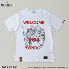 DARK SOULS x TORCH TORCH / Ornstein & Smough T-shirt White S Size