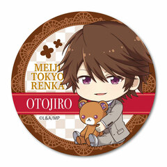 Gyugyutto Tin Badge Meiji Tokyo Renka Otojiro Kawakami