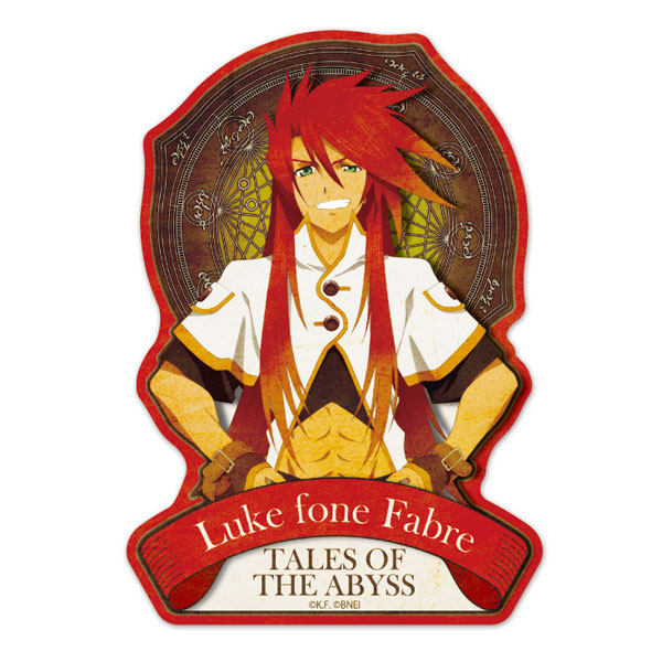 Tales of Series Travel Sticker (2) Luke