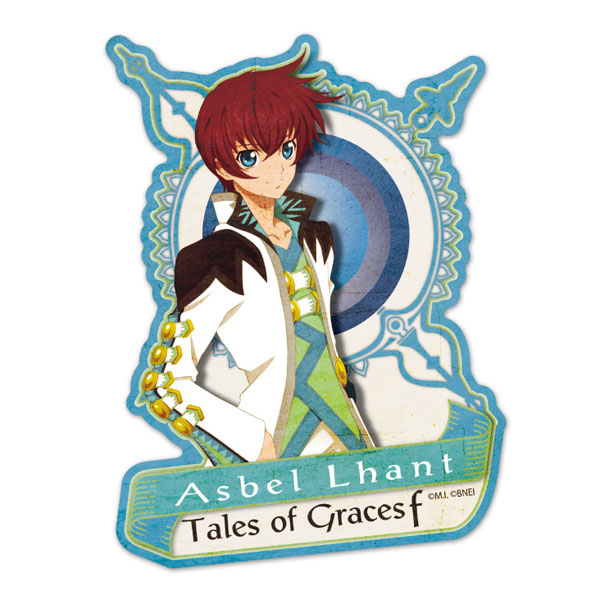 Tales of Series Travel Sticker (4) Asbel