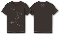 Touken Ranbu Online Shokudaikiri Mitsutada T-shirt Ink Black M (Men's)