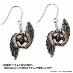 Devil May Cry 5 x haraKIRI Nero Feather Clip On Earrings