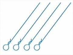 Long Body Hook Pin (Big Head) 110mm Tamiya Blue