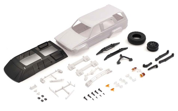 Toyota 4Runner White Body Set