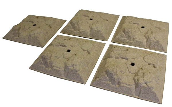 Miniz 4 x 4 Stackable Terrain (5pcs)