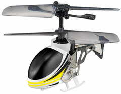 Infrared Helicopter Nano Falcon alpha Metal White
