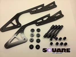 Carbon Sub Chassis Set (Black)