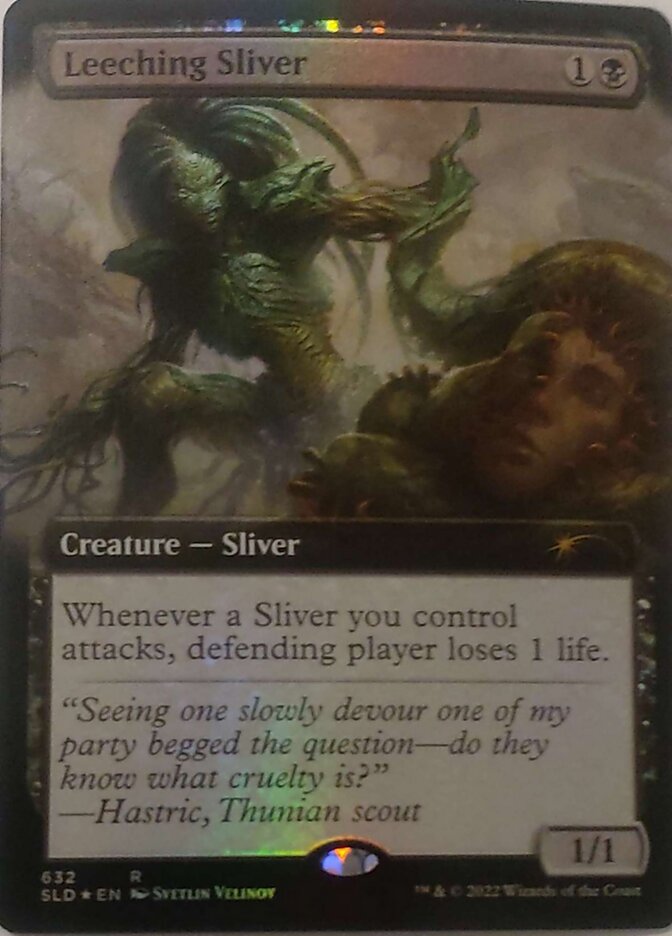 Leeching Sliver - Foil - Extended Art