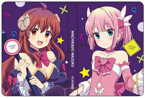 Machikado Mazoku 2-Choume Pass Case w/Strap