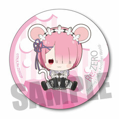 Charachhu! Tin Badge Re:ZERO -Starting Life in Another World- Ram