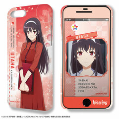 DezaJacket Saekano: How to Raise a Boring Girlfriend (Saenai Heroine no Sodatekata) Fine iPhone 7 Plus/8 Plus Case & Protection Sheet Utaha Kasumigaoka