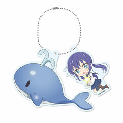 Asteroid in Love Whale & Ao Acrylic Keychain