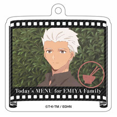 Emiya-san Chi no Kyou no Gohan Diecut Acrylic Ballchain Vol.2 Archer