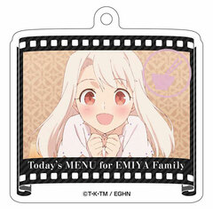 Emiya-san Chi no Kyou no Gohan Diecut Acrylic Ballchain Vol.2 Illyasviel