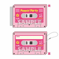 BanG Dream! Girls Band Party! Cassette Style Pass Case Poppin'Party