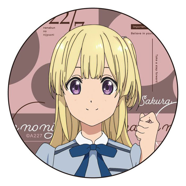 22/7 Tin Badge Sakura Fujima